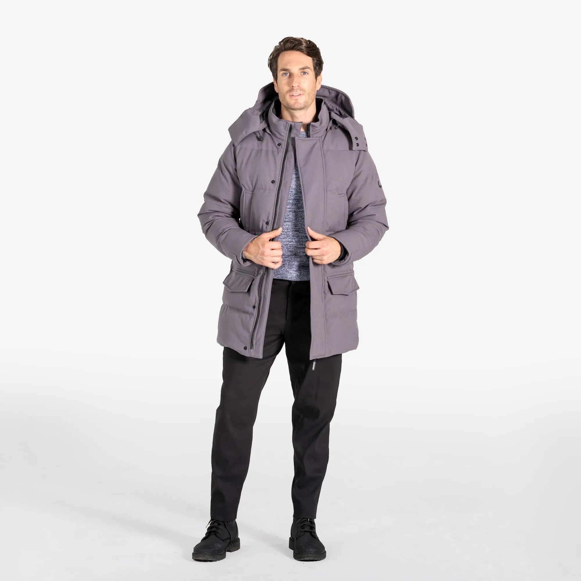 Bay II Parka Grey sold by Wuxly product image thumbnail 5
