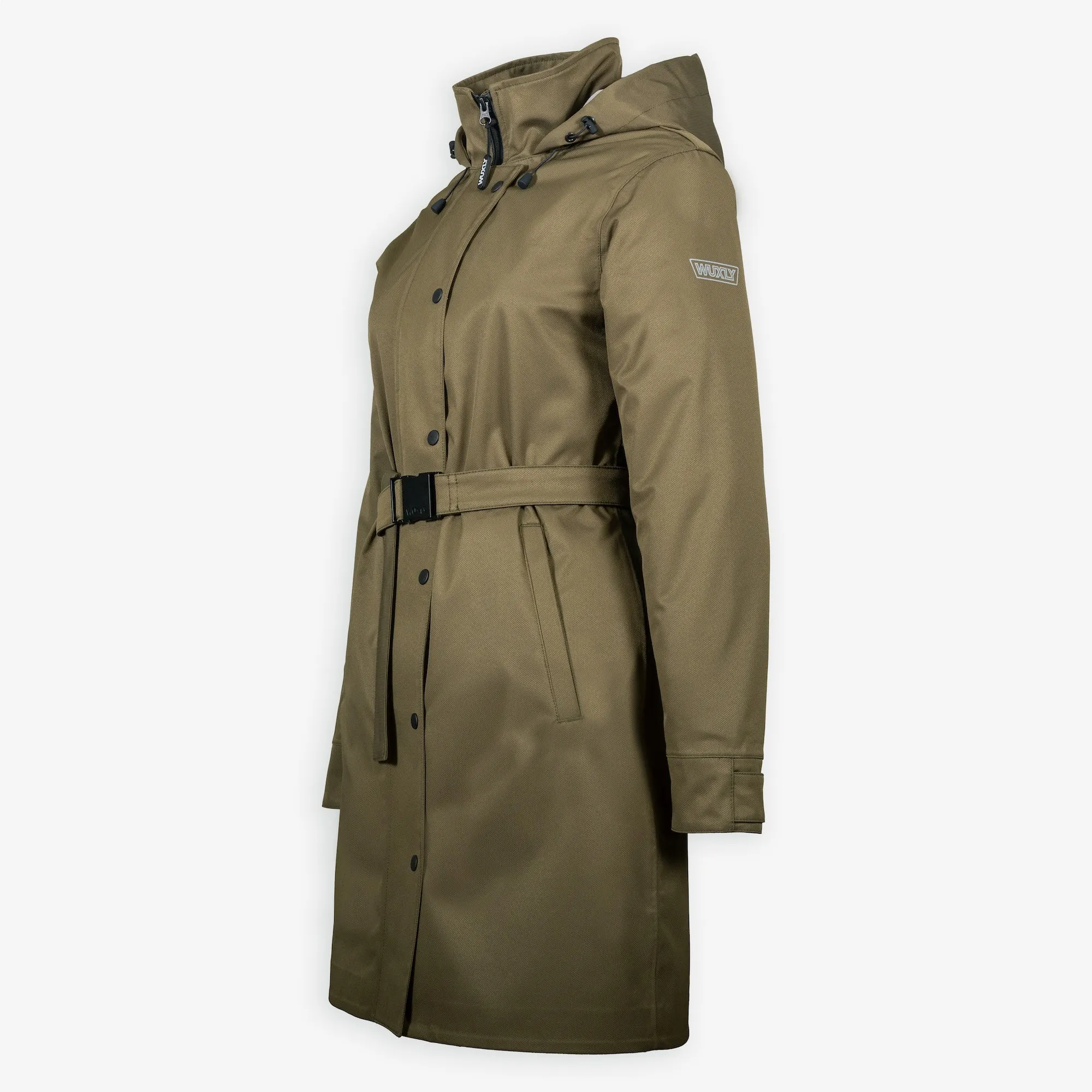 Riverside Trench Army Green sold by Wuxly product image thumbnail 3
