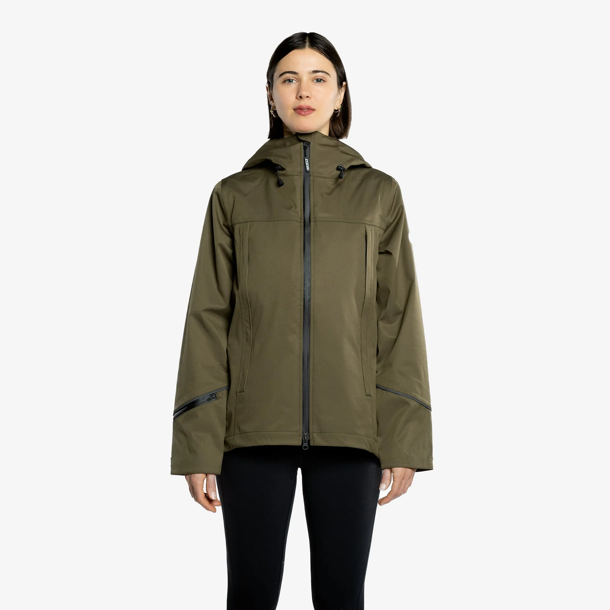 Roncy Tri-Seasonal Tech Shell Army Green sold by Wuxly product image thumbnail 2