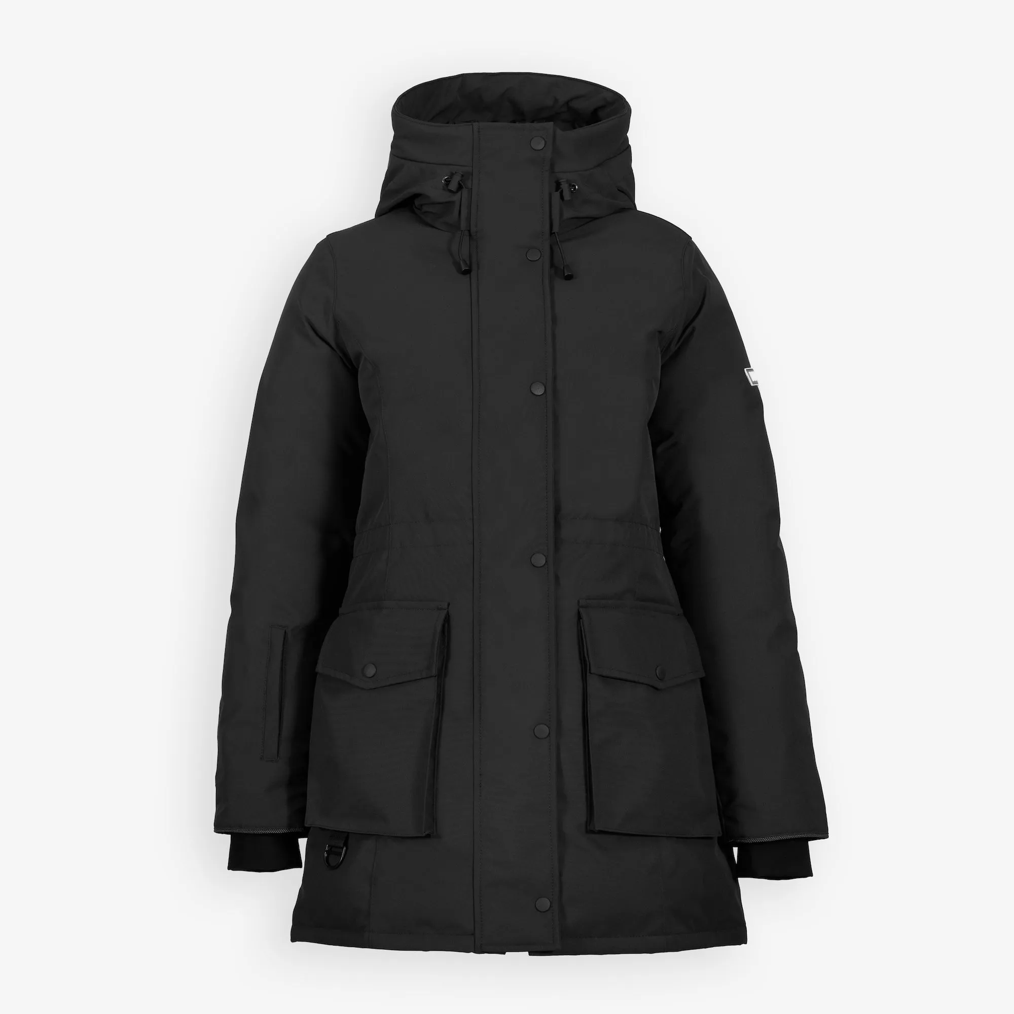 Doe Parka Black sold by Wuxly