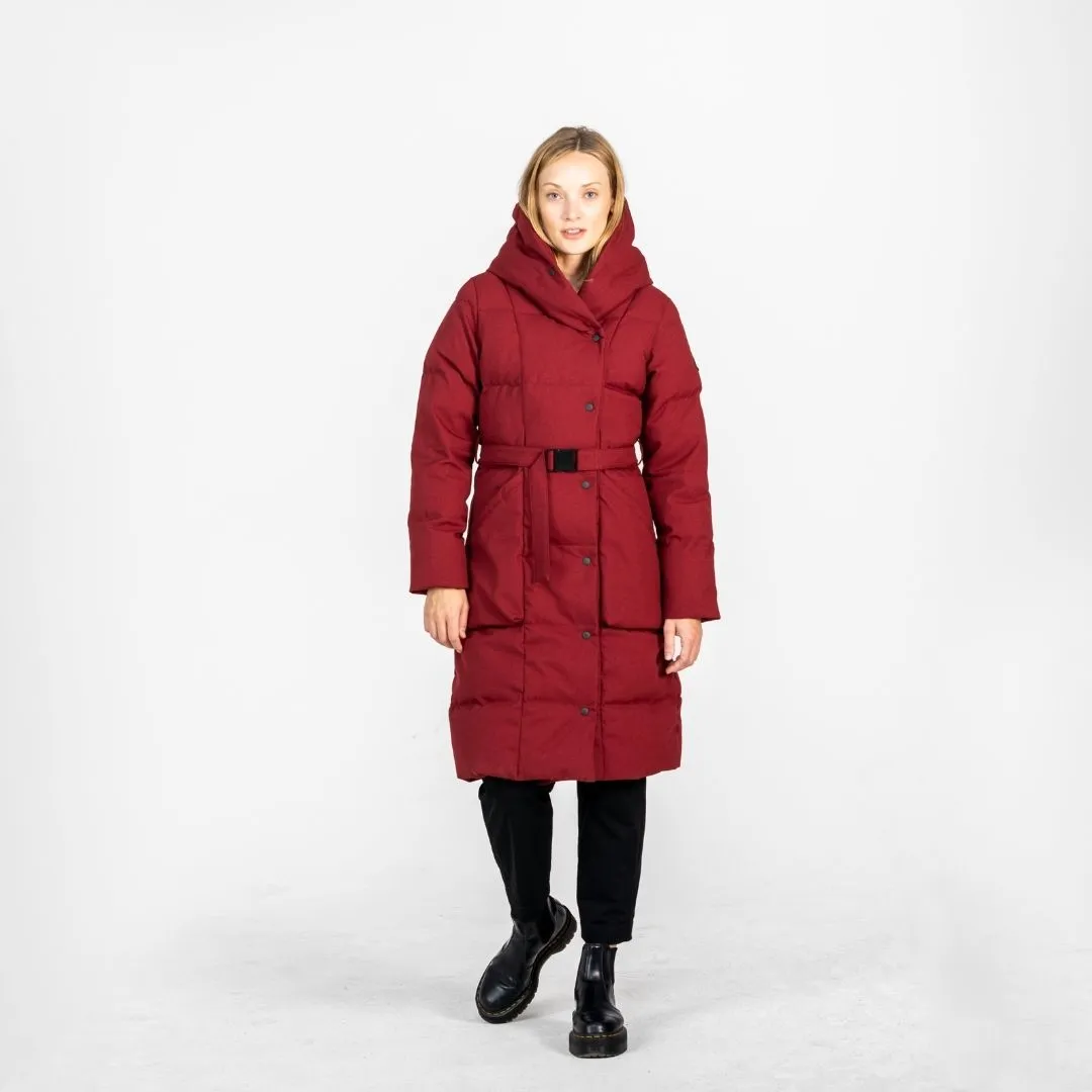 Palais Parka Burgundy sold by Wuxly product image thumbnail 2