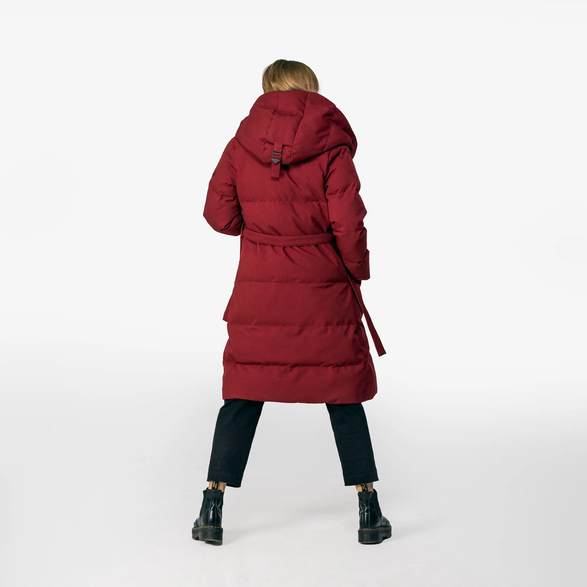Palais Parka Burgundy sold by Wuxly product image thumbnail 3
