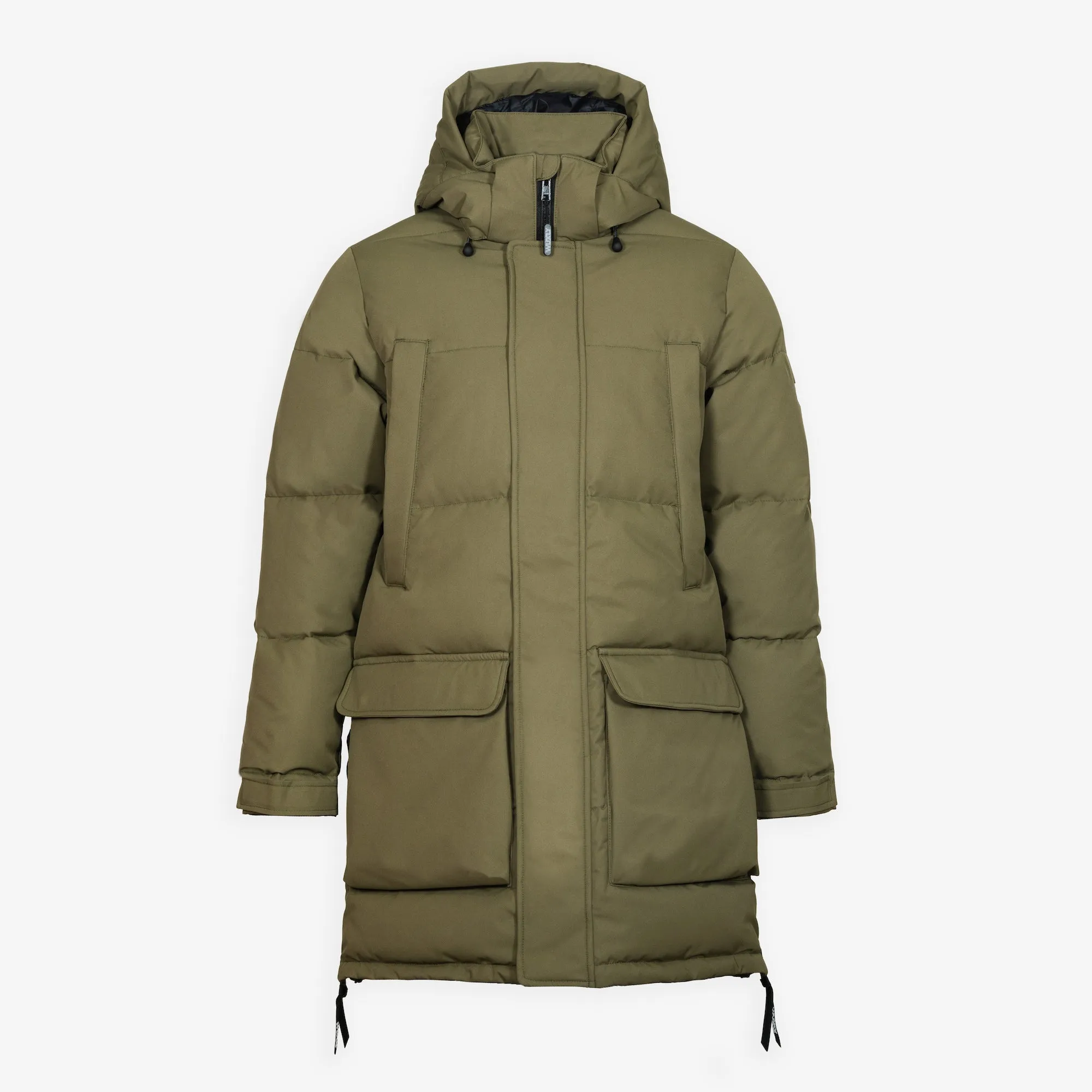 Comox Parka Green sold by Wuxly