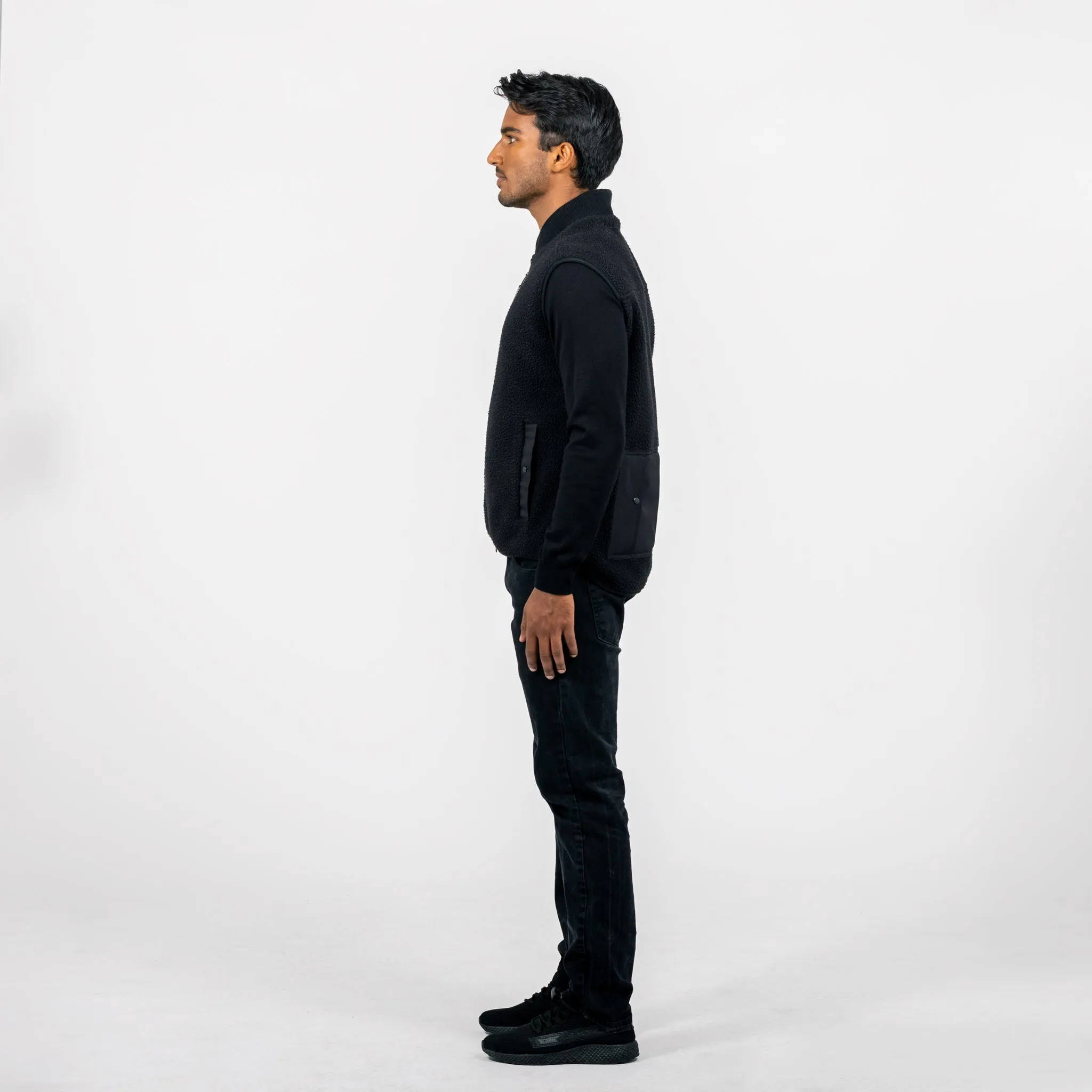 Sutton Vest Jet Black sold by Wuxly product image thumbnail 2