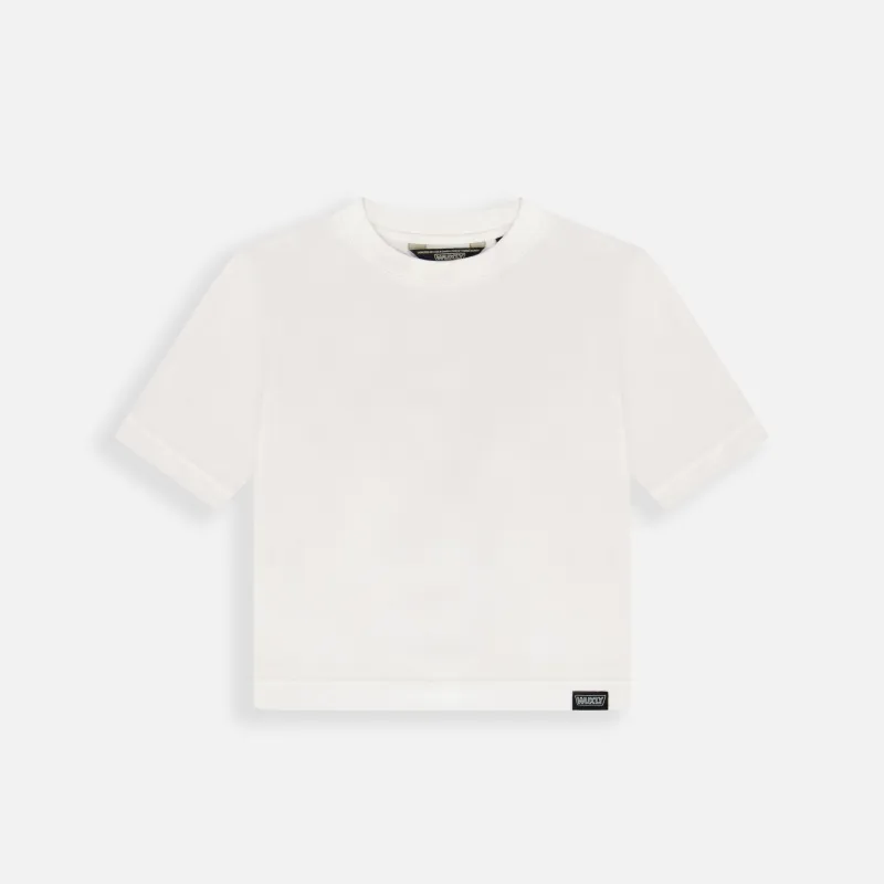 Women’s White Cropped T-Shirt sold by Wuxly