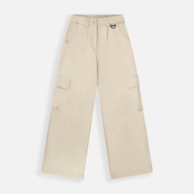 Women’s beige Cargo Pants sold by Wuxly