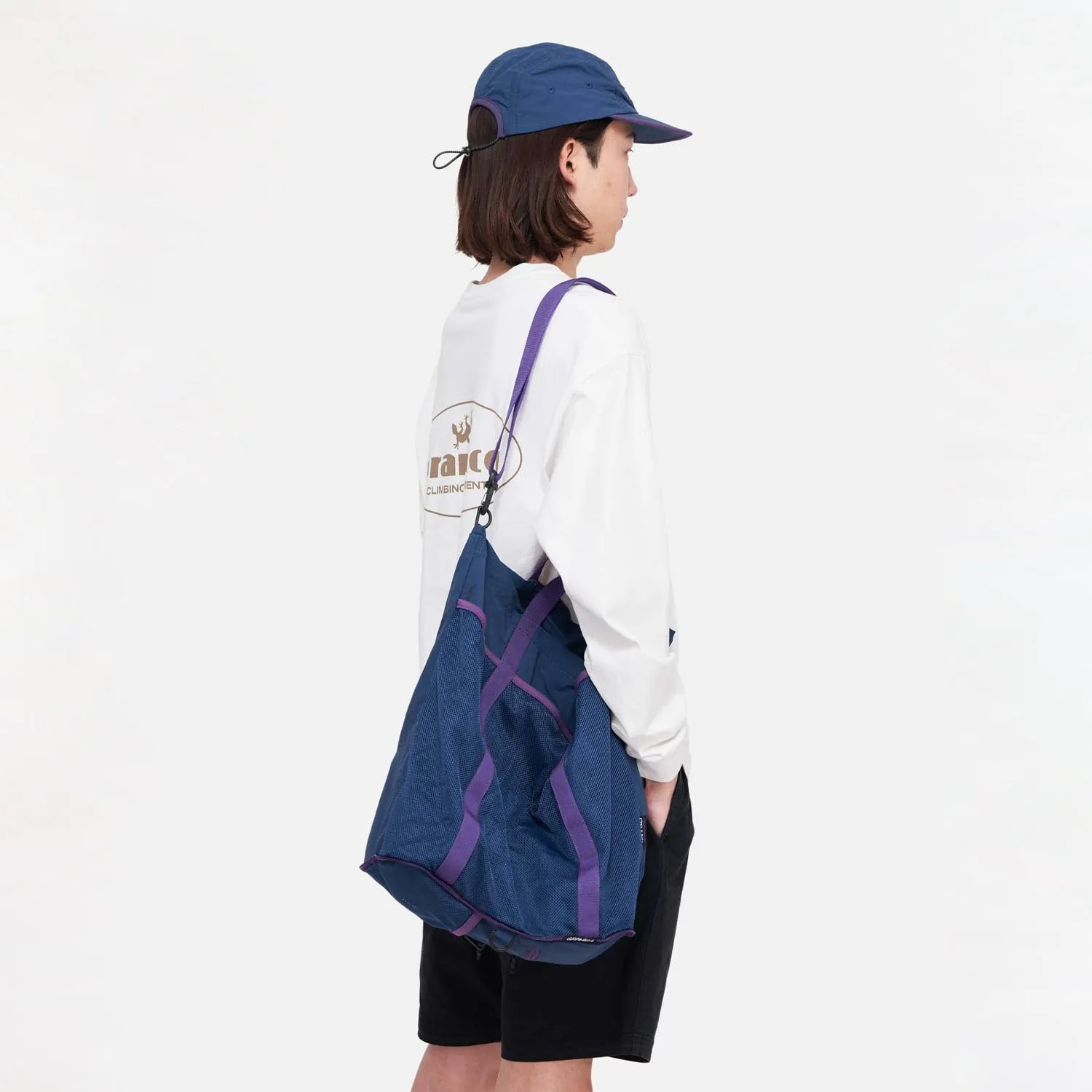 Nylon Packable Explorer Tote Bag- Deep Navy sold by Stomping Ground product image thumbnail 2