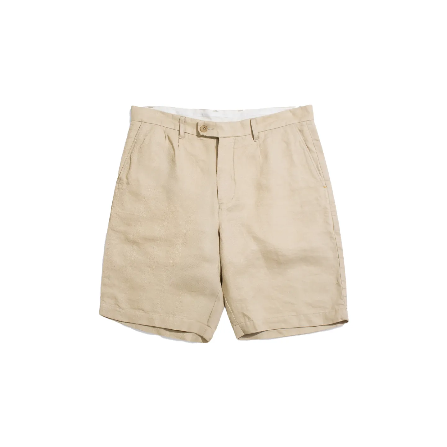 Double Pleated Short - Linen sold by Stomping Ground