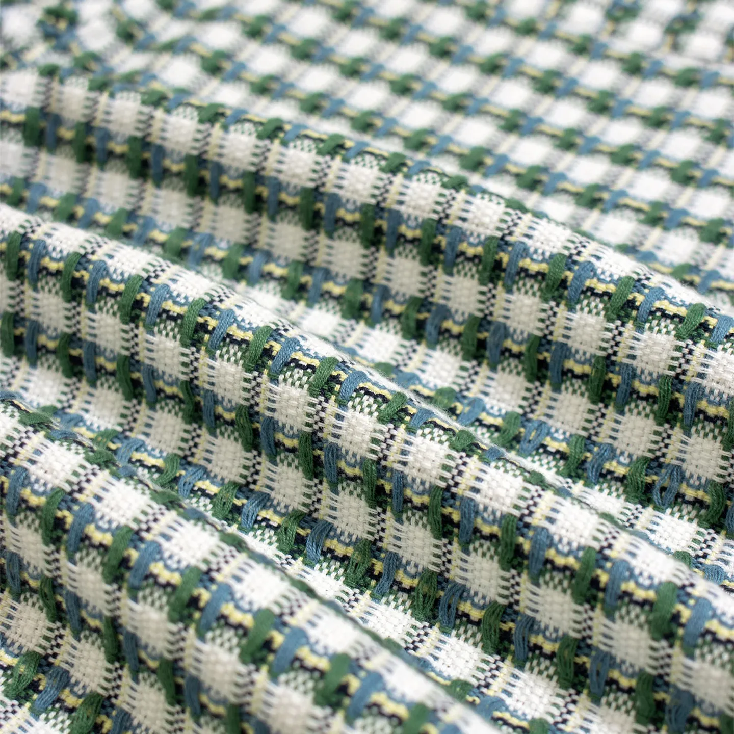 Busey S/S Shirt - Dobby Check Tropical Green sold by Stomping Ground product image thumbnail 2