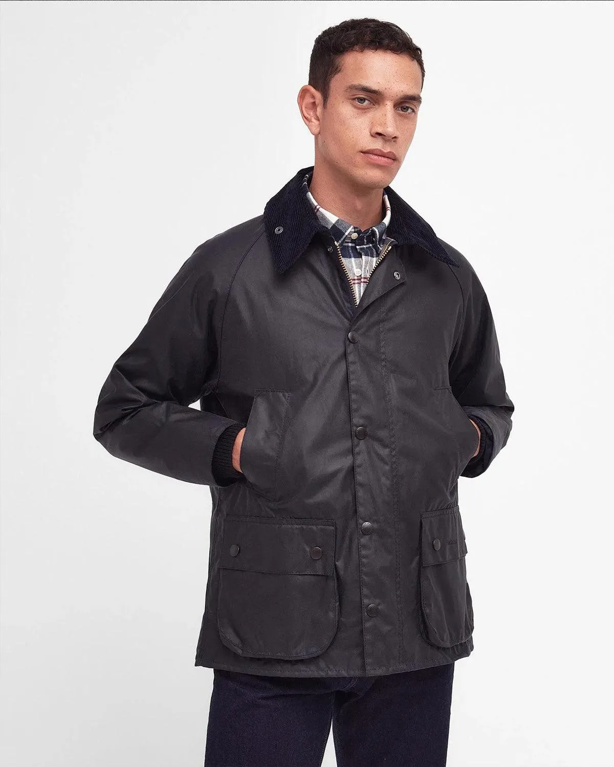 Bedale Wax Jacket - Navy sold by Stomping Ground product image thumbnail 2