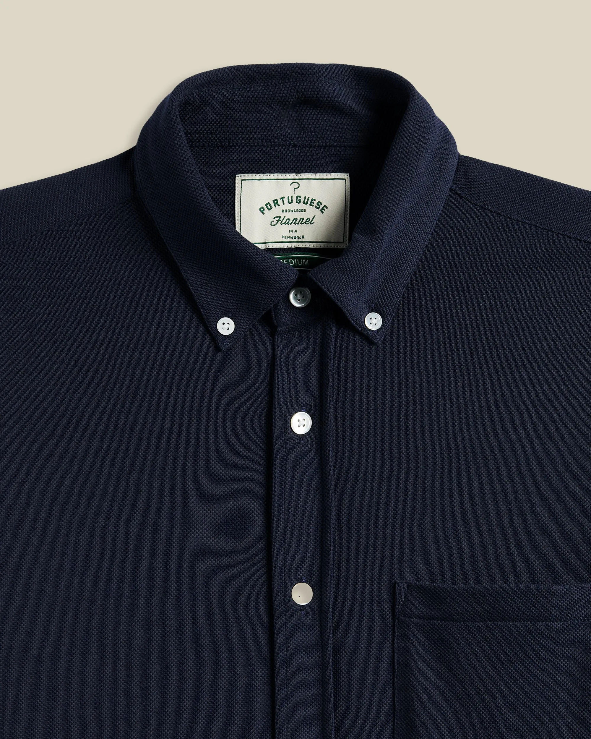 Polo Shirt - Navy sold by Stomping Ground product image thumbnail 2