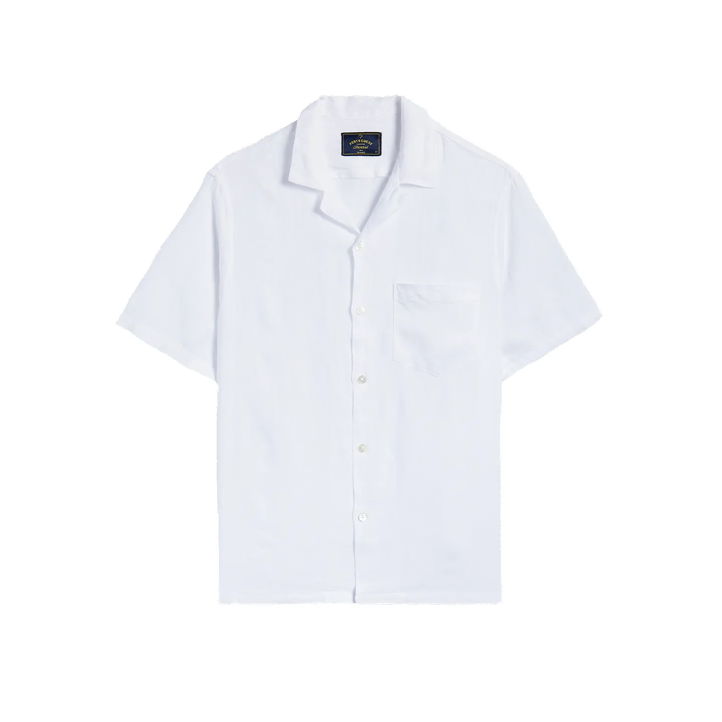 Linen Camp Collar - White sold by Stomping Ground