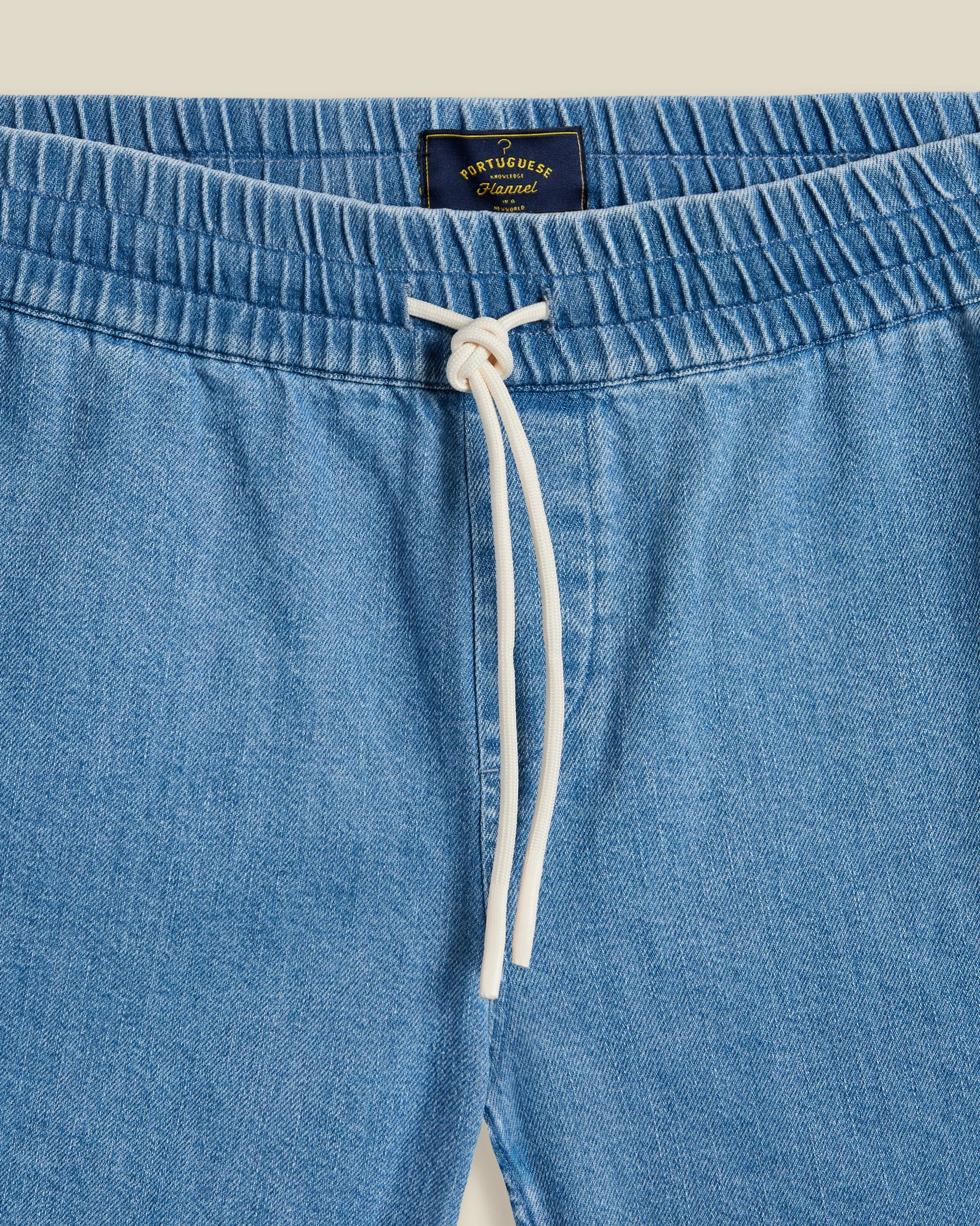 Denim Shorts - Light Blue sold by Stomping Ground product image thumbnail 3