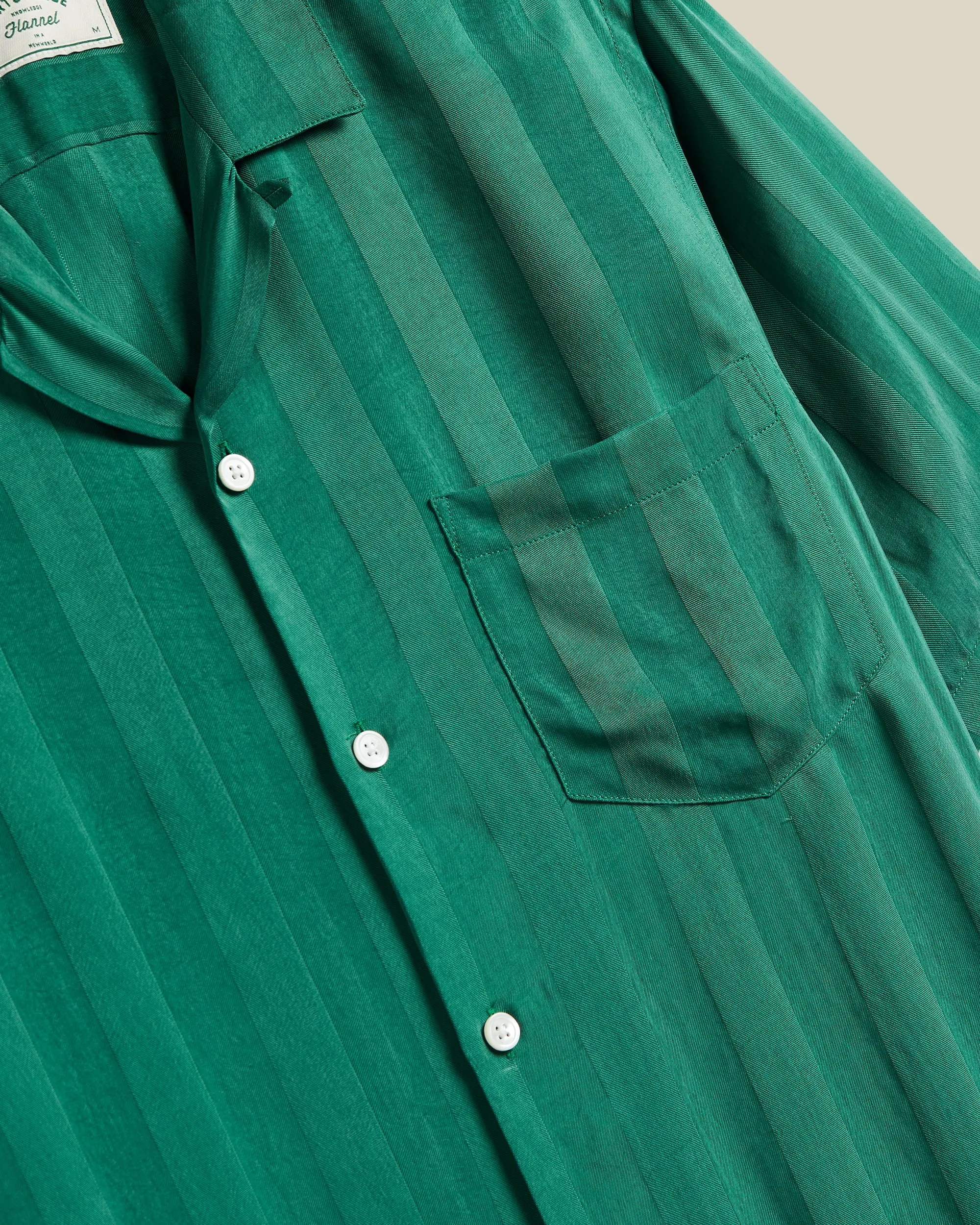 Cupro Stripe - Green sold by Stomping Ground product image thumbnail 3