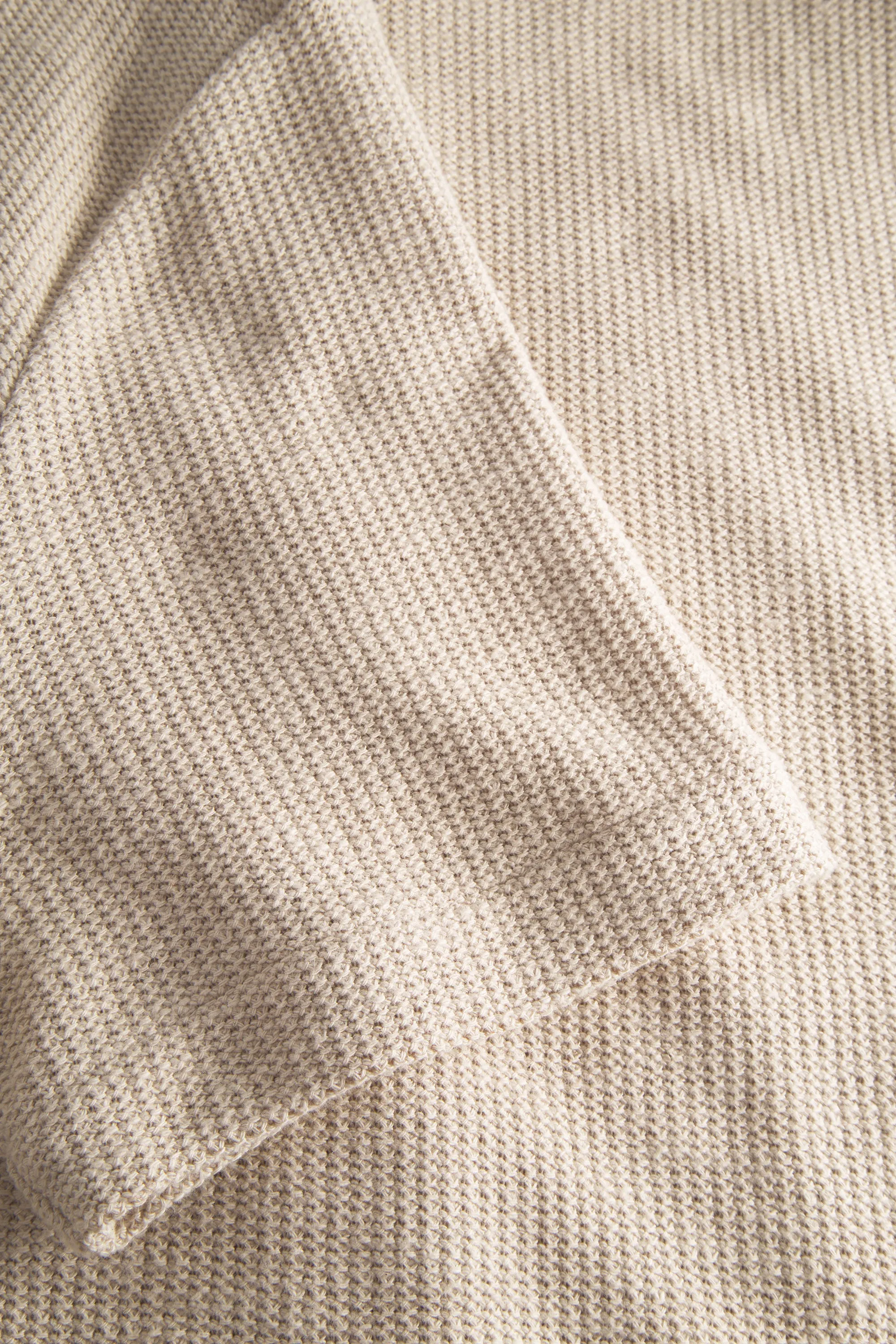 Gustav Crochet Jersey Shirt - Oatmeal sold by Stomping Ground product image thumbnail 4