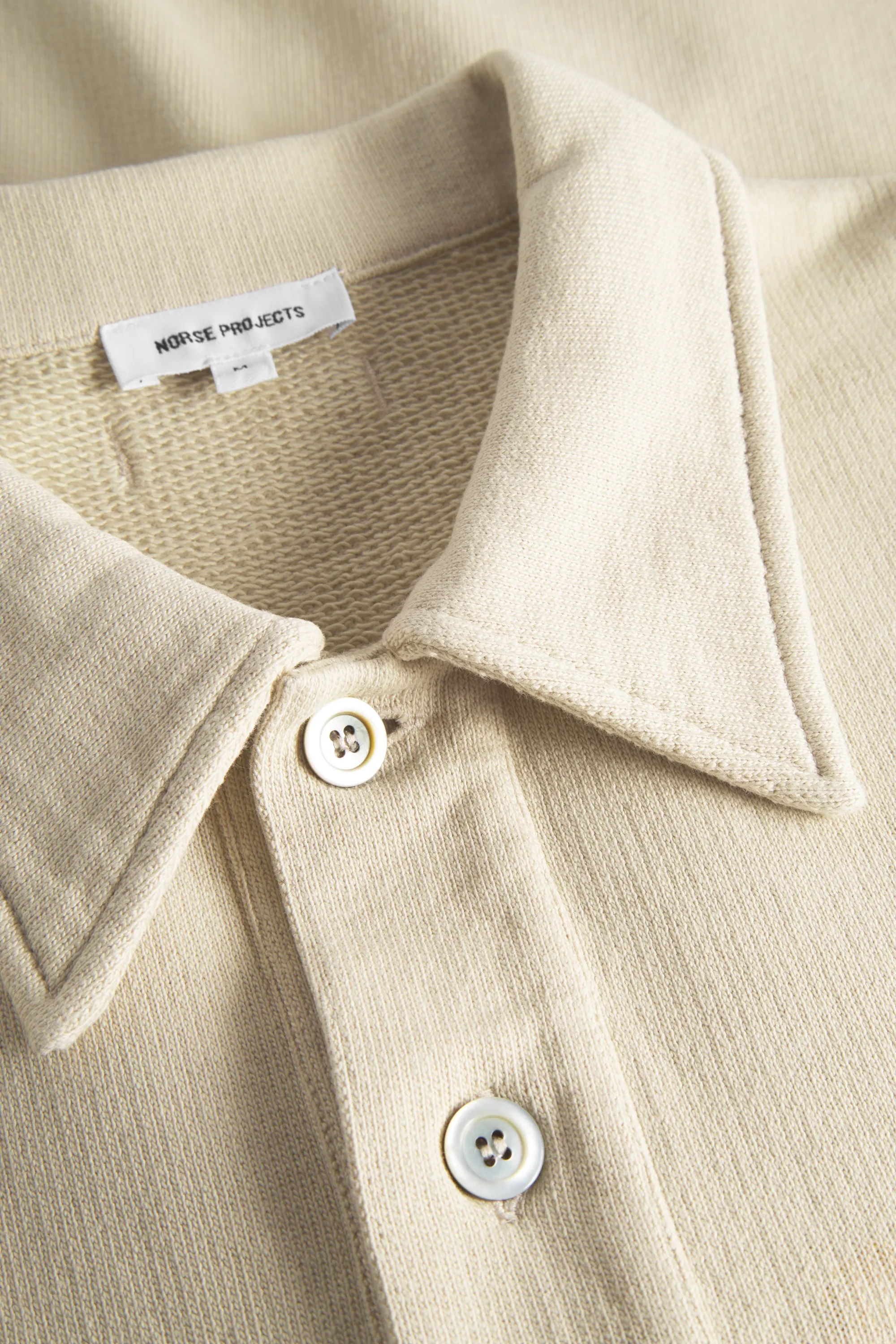 Fraser Relaxed Loopback Polo - Oatmeal sold by Stomping Ground product image thumbnail 5