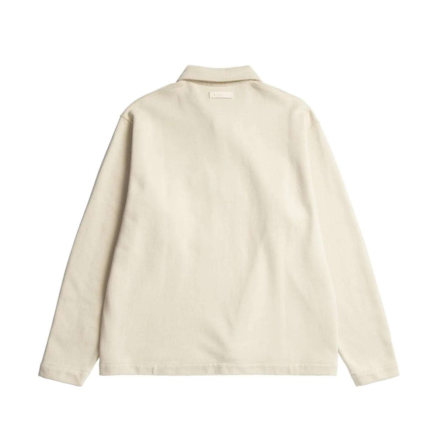 Fraser Relaxed Loopback Polo - Oatmeal sold by Stomping Ground product image thumbnail 2