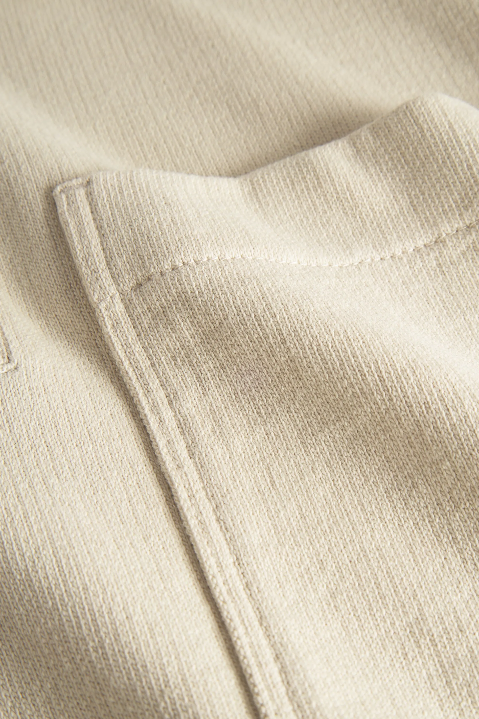 Fraser Relaxed Loopback Polo - Oatmeal sold by Stomping Ground product image thumbnail 4