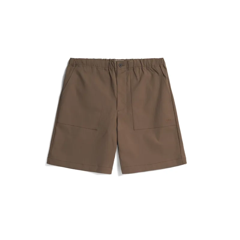 Ezra Relaxed Solotex Shorts - Chestnut made by Norse Projects