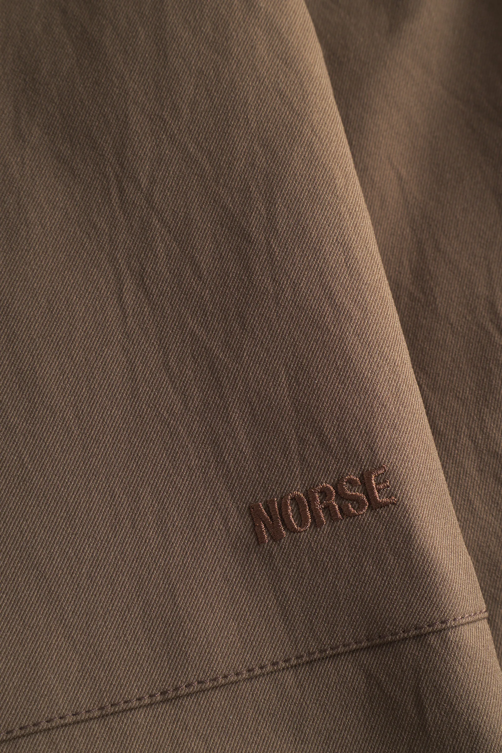 Ezra Relaxed Solotex Shorts - Chestnut sold by Stomping Ground product image thumbnail 4