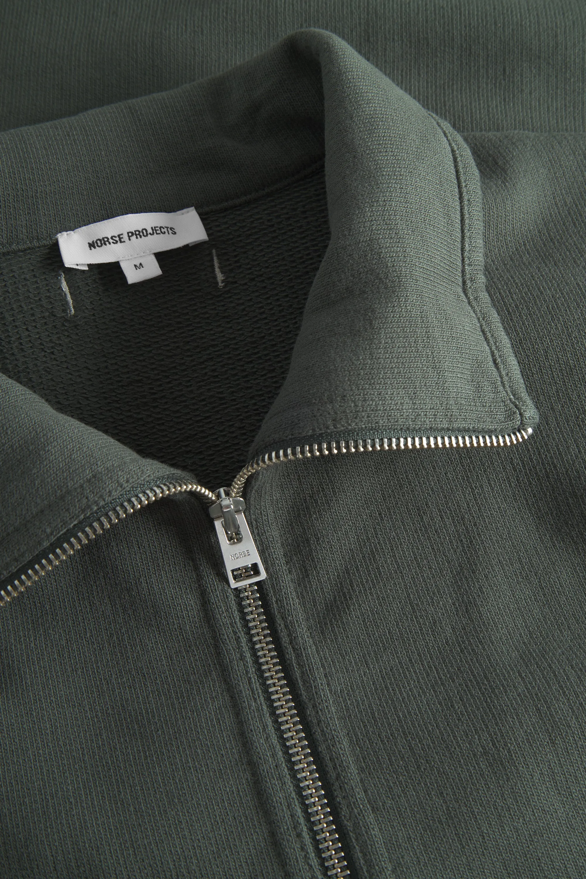 Bjorn Loopback Track Jacket - Black Olive sold by Stomping Ground product image thumbnail 3