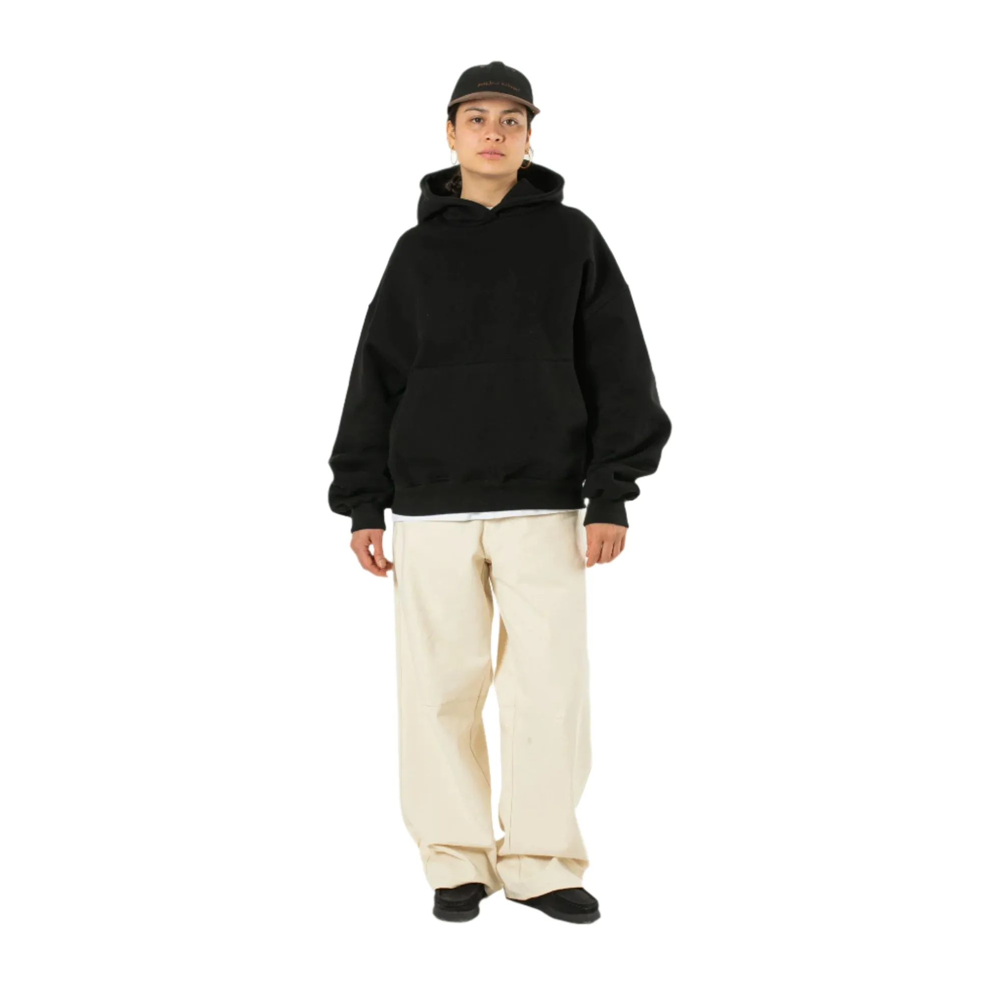 Blank Boxy Hoodie sold by Stomping Ground