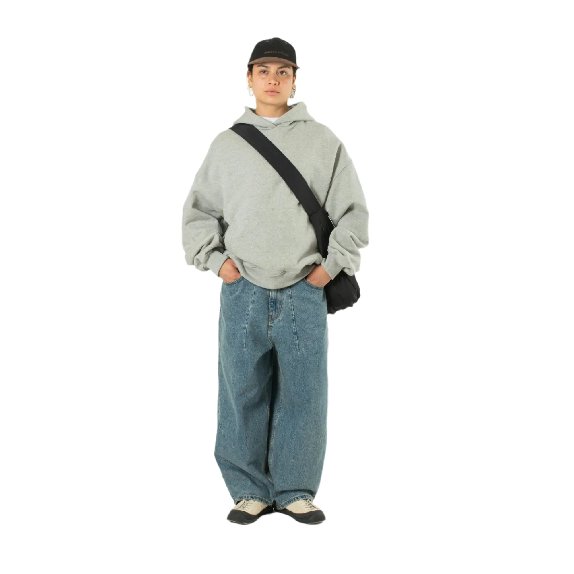 Blank Boxy Hoodie sold by Stomping Ground product image thumbnail 2