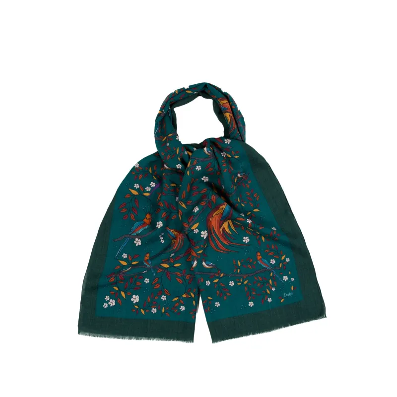 Birds of Paradise Print - Wool sold by Stomping Ground