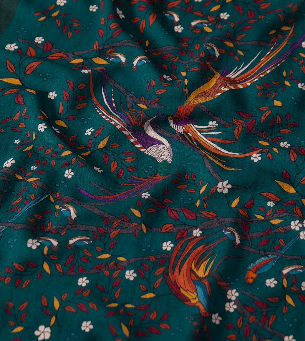 Birds of Paradise Print - Wool sold by Stomping Ground product image thumbnail 2