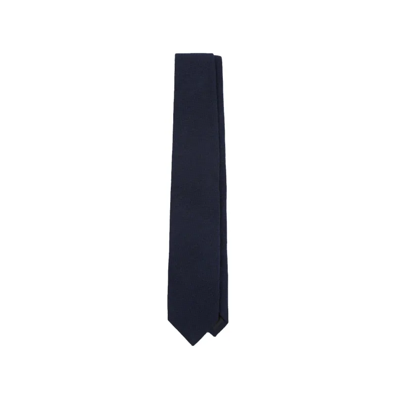 Solid Cashmere Tipped Tie sold by Stomping Ground
