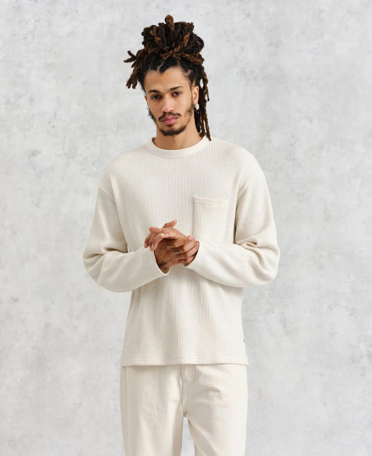 L/S Moore T-Shirt - Heavy Weave sold by Stomping Ground product image thumbnail 2