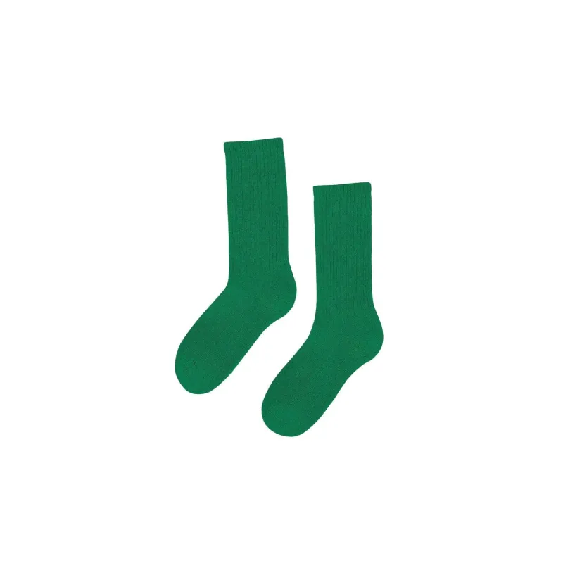 Organic Active Sock - Kelly Green made by Colorful Standard