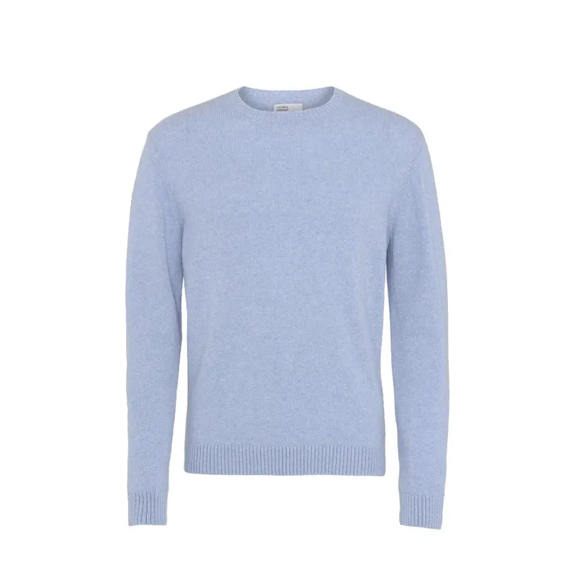 Merino Wool Crewneck - Polar Blue sold by Stomping Ground
