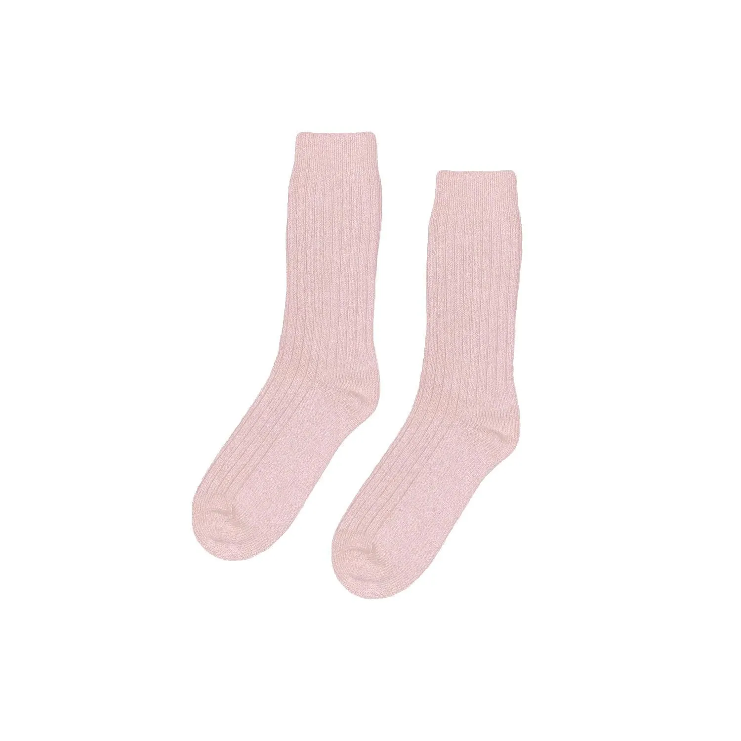Merino Wool Blend Sock - Faded Pink sold by Stomping Ground