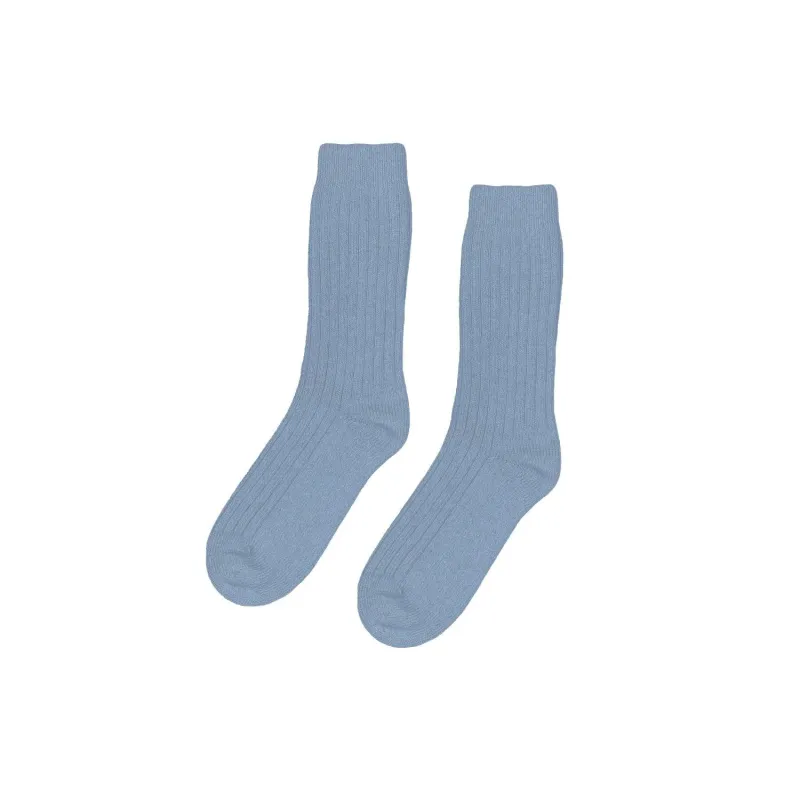 Merino Wool Blend Sock - Stone Blue sold by Stomping Ground