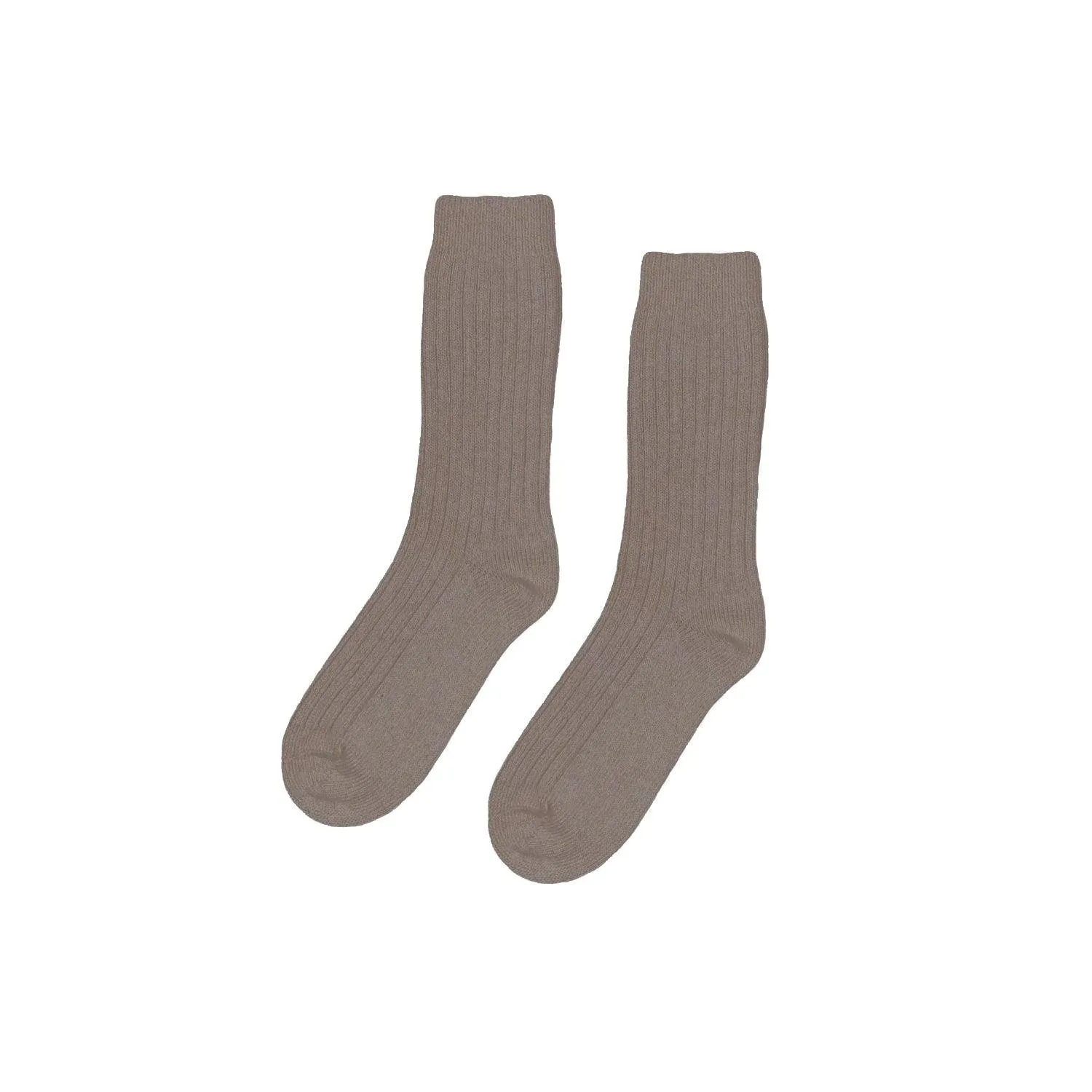 Merino Wool Blend Sock - Warm Taupe sold by Stomping Ground