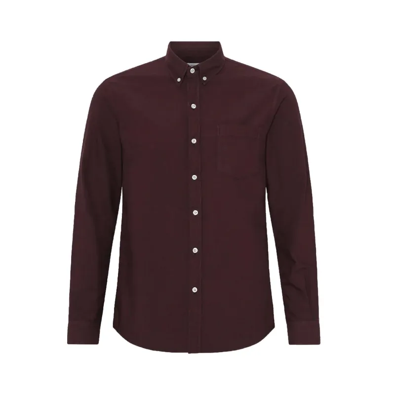 Classic Organic Shirt - Oxblood Red sold by Stomping Ground