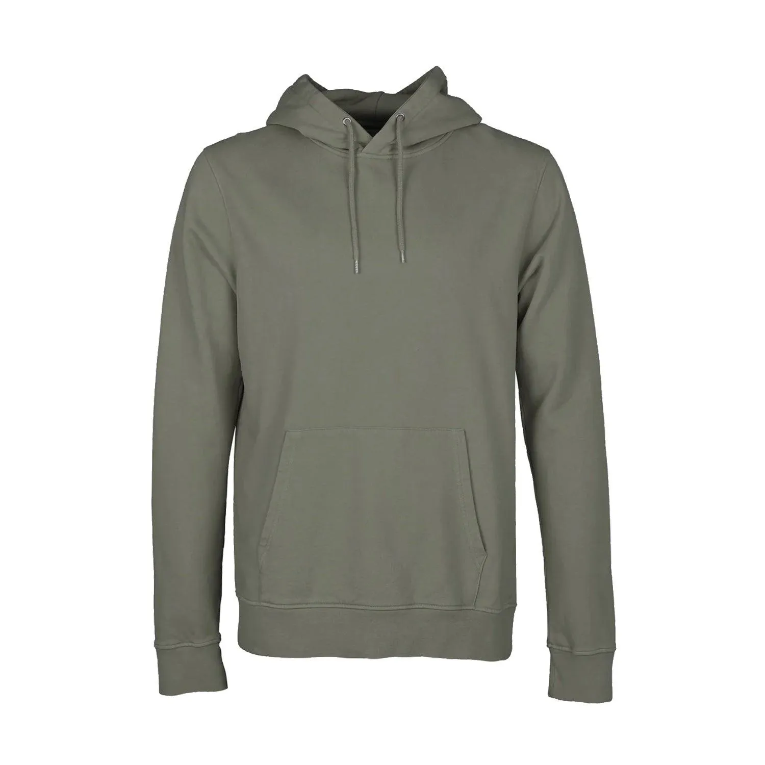 Classic Organic HoodL - Dusty Olive sold by Stomping Ground