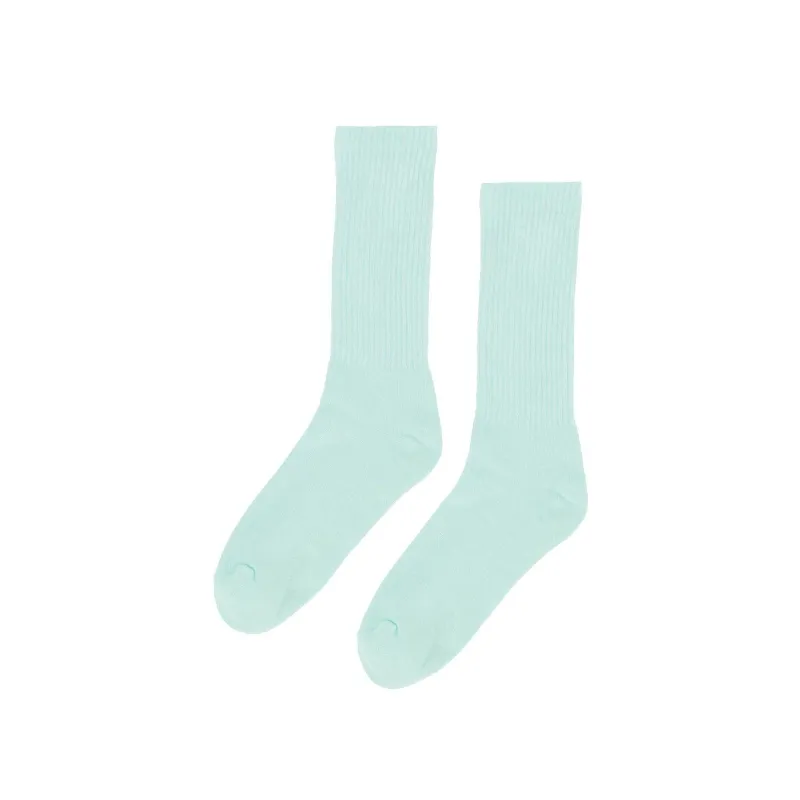 Organic Active Sock - Light Aqua sold by Stomping Ground
