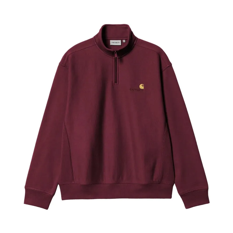 Hooded American Script Sweatshirt- Malbec sold by Stomping Ground