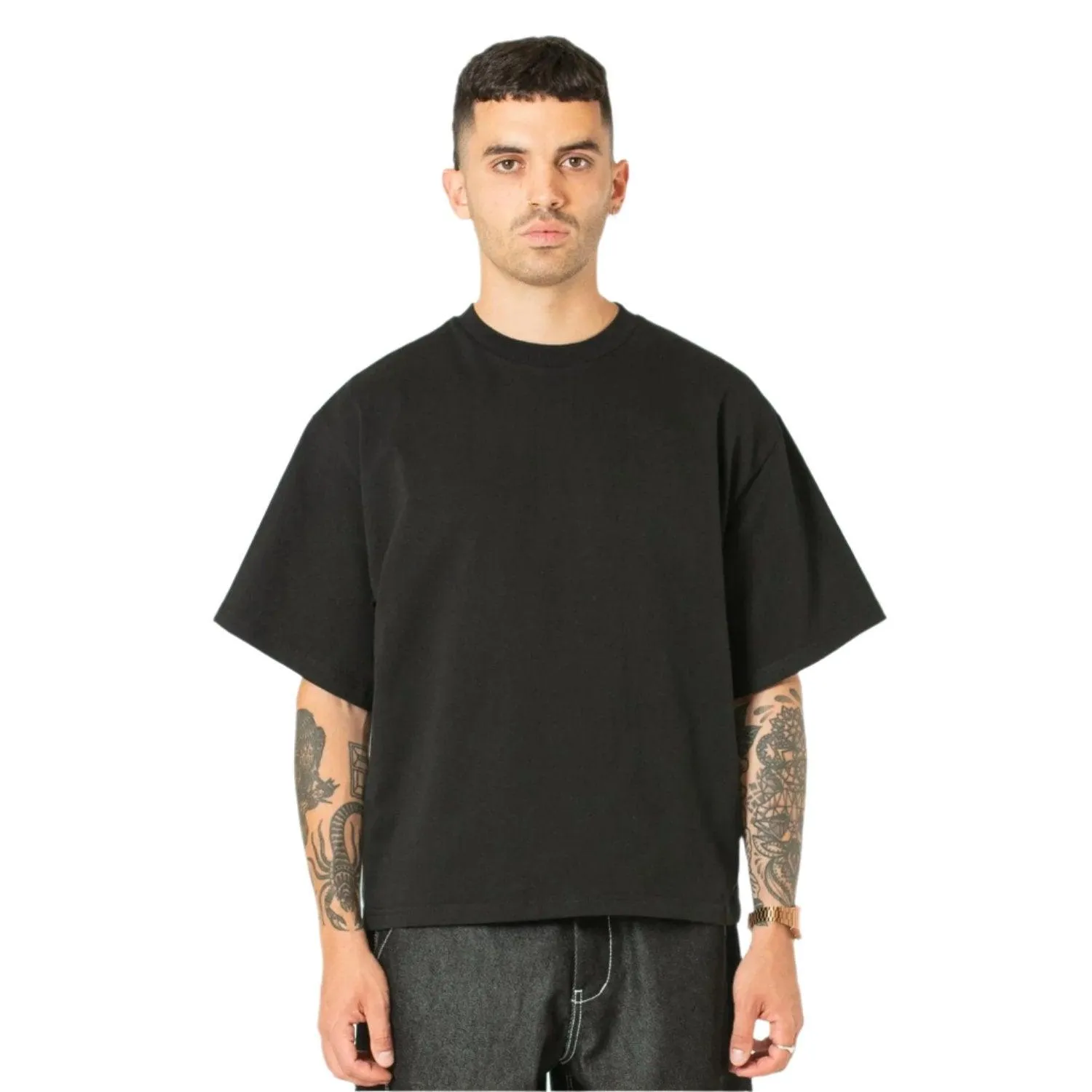 Signature Cropped Tee - Black sold by Stomping Ground product image thumbnail 3