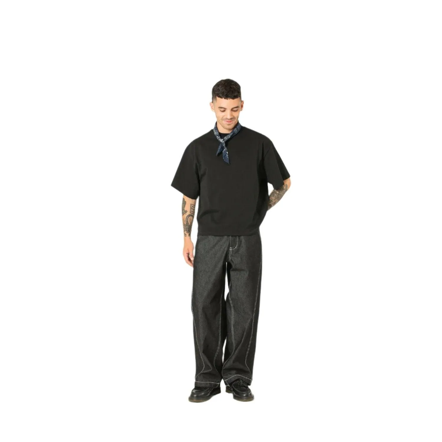 Signature Cropped Tee - Black sold by Stomping Ground