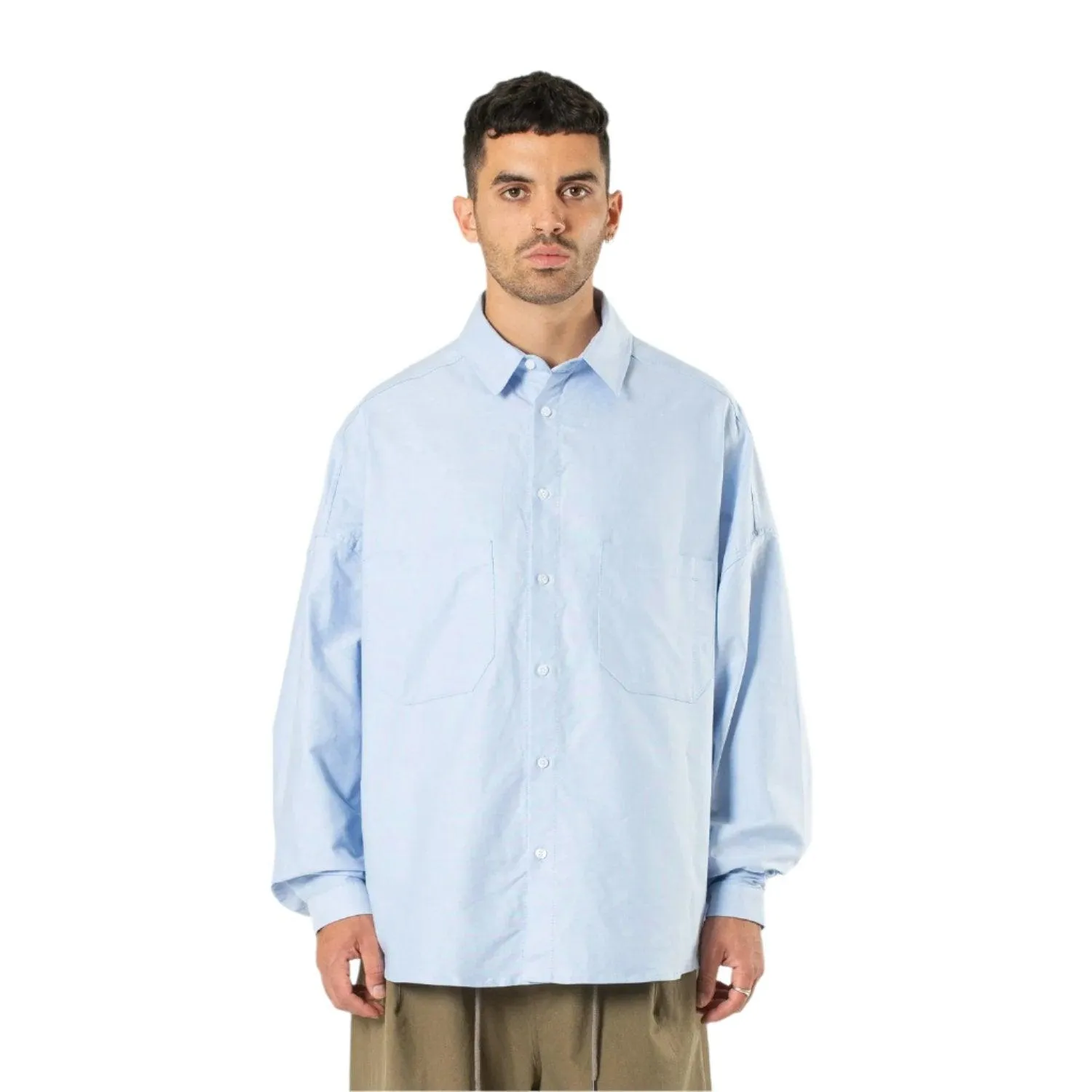 Oxford Balloon Shirt - Blue sold by Stomping Ground product image thumbnail 2