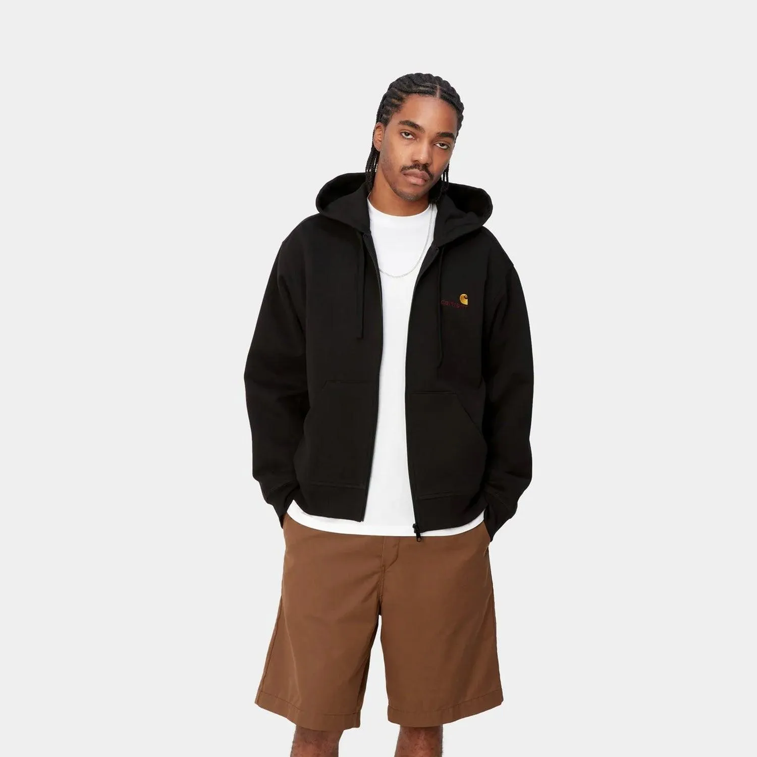 Hooded American Script Jacket sold by Stomping Ground product image thumbnail 2