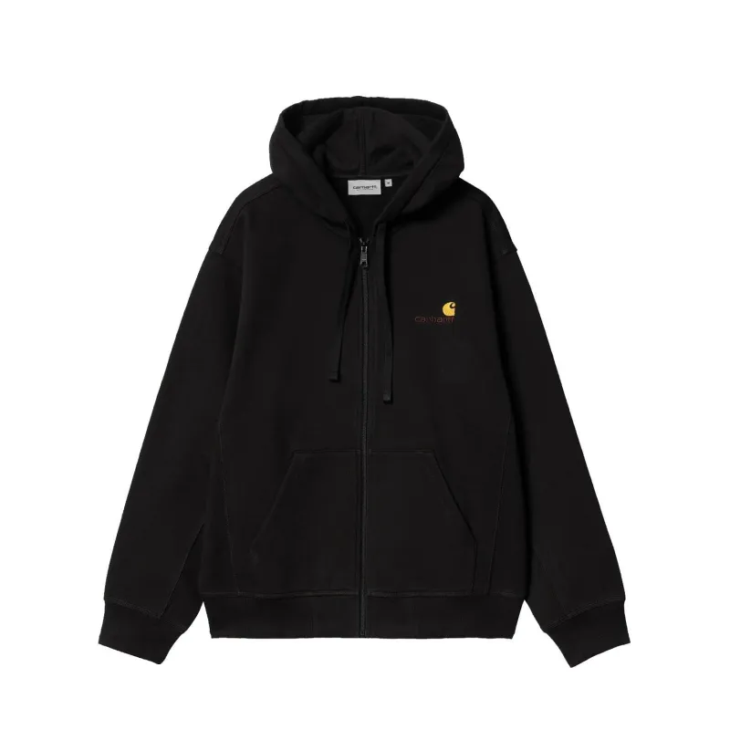 Hooded American Script Jacket sold by Stomping Ground