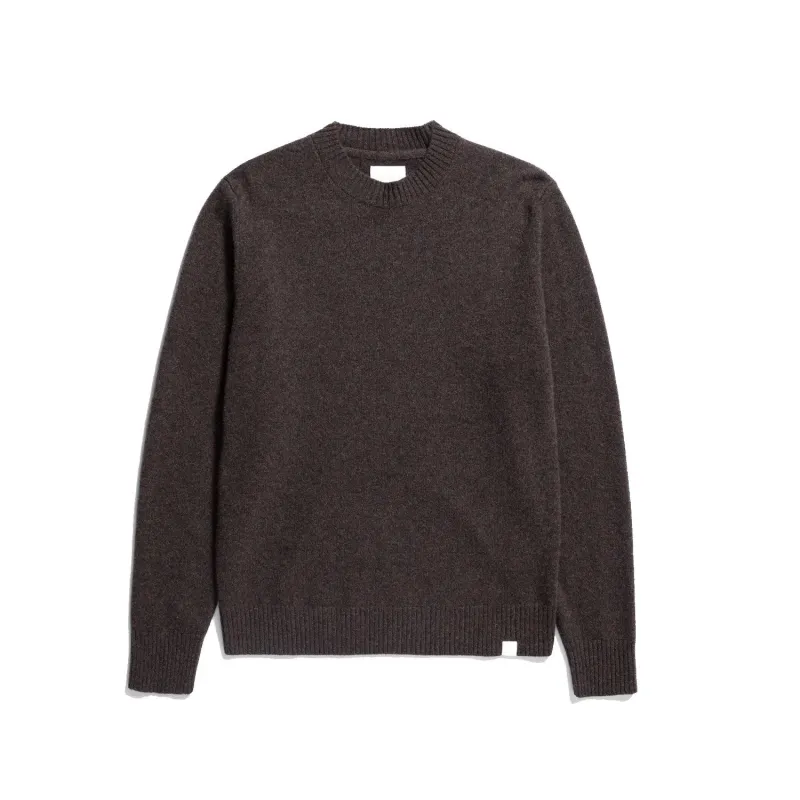 Standard Merino Lambswool Sweater - Heathland Brown sold by Stomping Ground