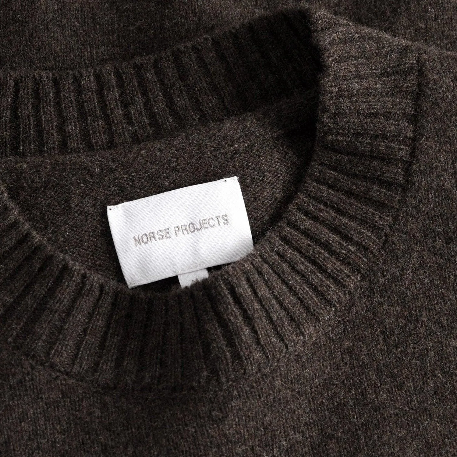 Standard Merino Lambswool Sweater - Heathland Brown sold by Stomping Ground product image thumbnail 3
