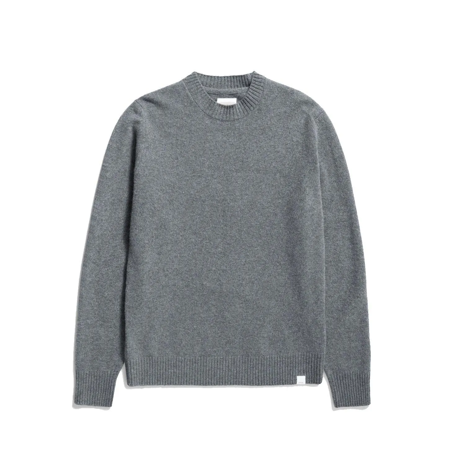 Standard Merino Lambswool Sweater - Grey Melange sold by Stomping Ground