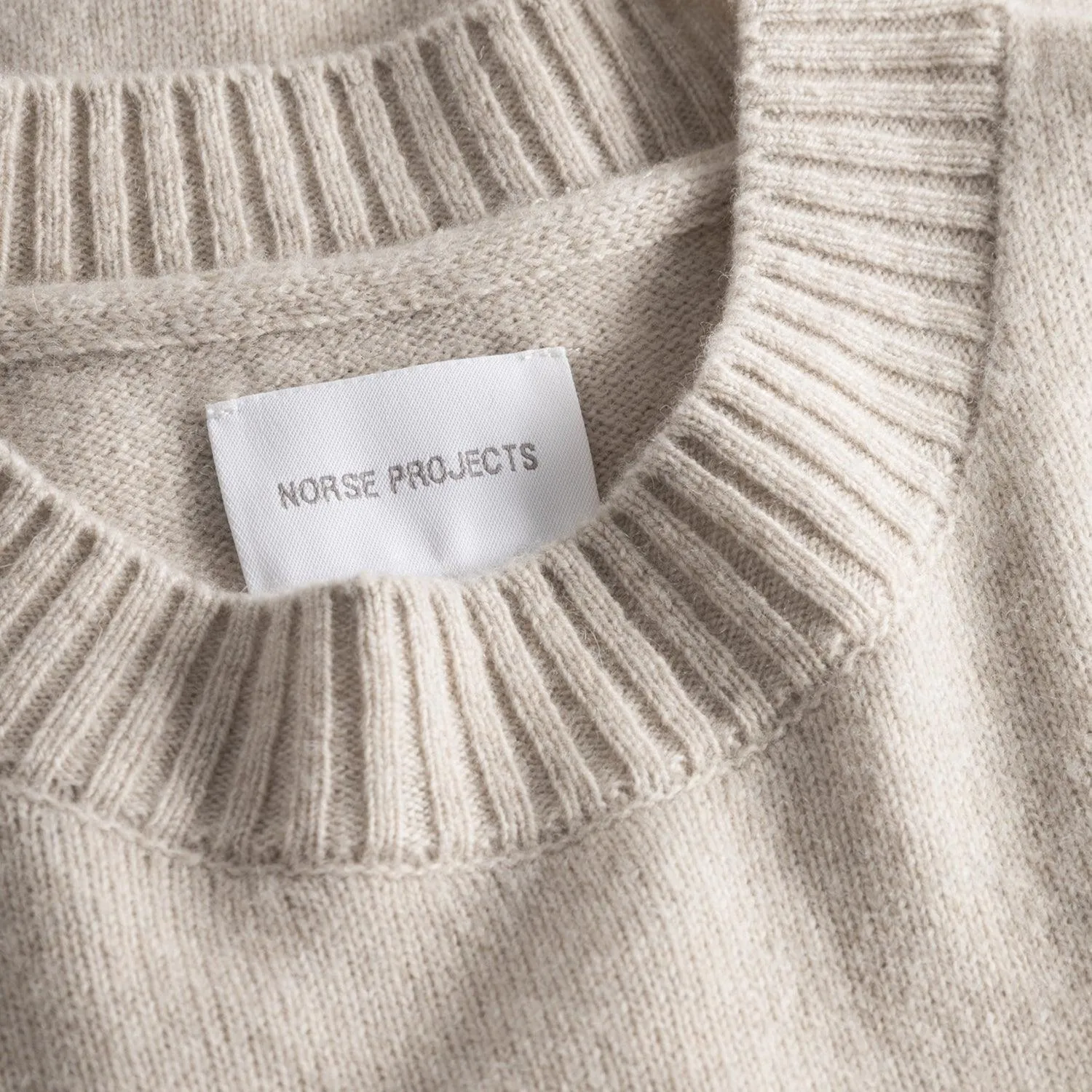Standard Merino Lambswool Sweater - Oatmeal sold by Stomping Ground product image thumbnail 3