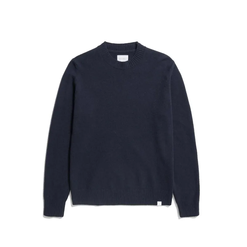 Standard Merino Lambswool Sweater - Dark Navy sold by Stomping Ground